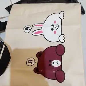 TAS BEKAL MAKANAN MURAH LUNCH BAG VERSI BERUANG LOKAL BAHAN D 600 MURAH - BISA COD