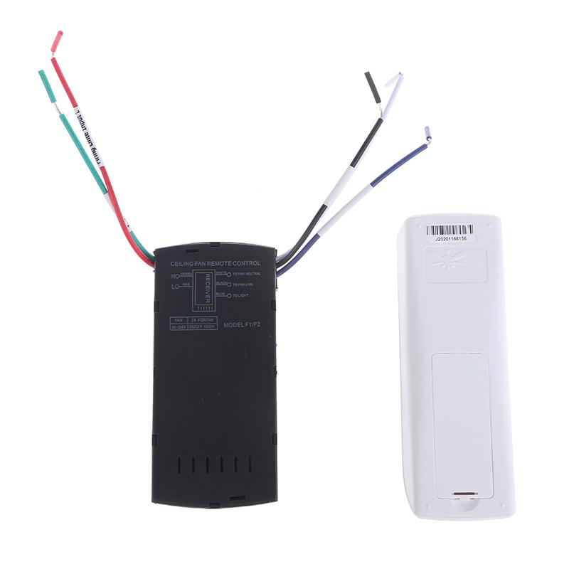 Product Introduction of 110-240V Universal Ceiling Fan Lamp Speed Remote Control Kit Timing Wireless 40