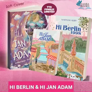 Novel Hi Berlin 1998 & Hi Jan Adam By Wahyuni Albiy