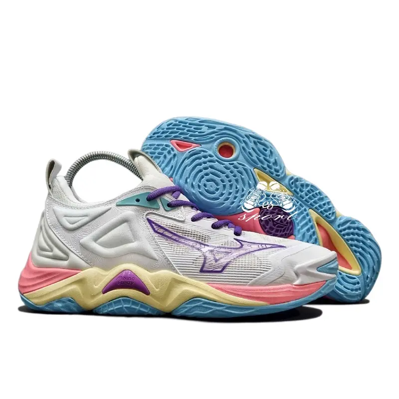mizuno wave momentum 3 cewek - mizuno momentum 3 wanita - sepatu voli mizuno - sepatu volly decit 0