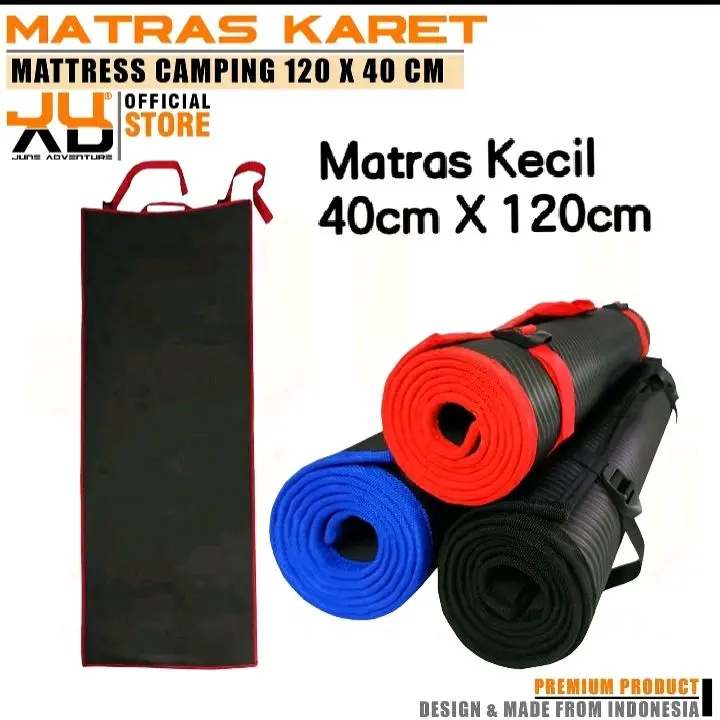 matras karet KECIL matras outdoor mini 40x120 cm mattress camping spons lebar 40 cm matras mini lipat gulung