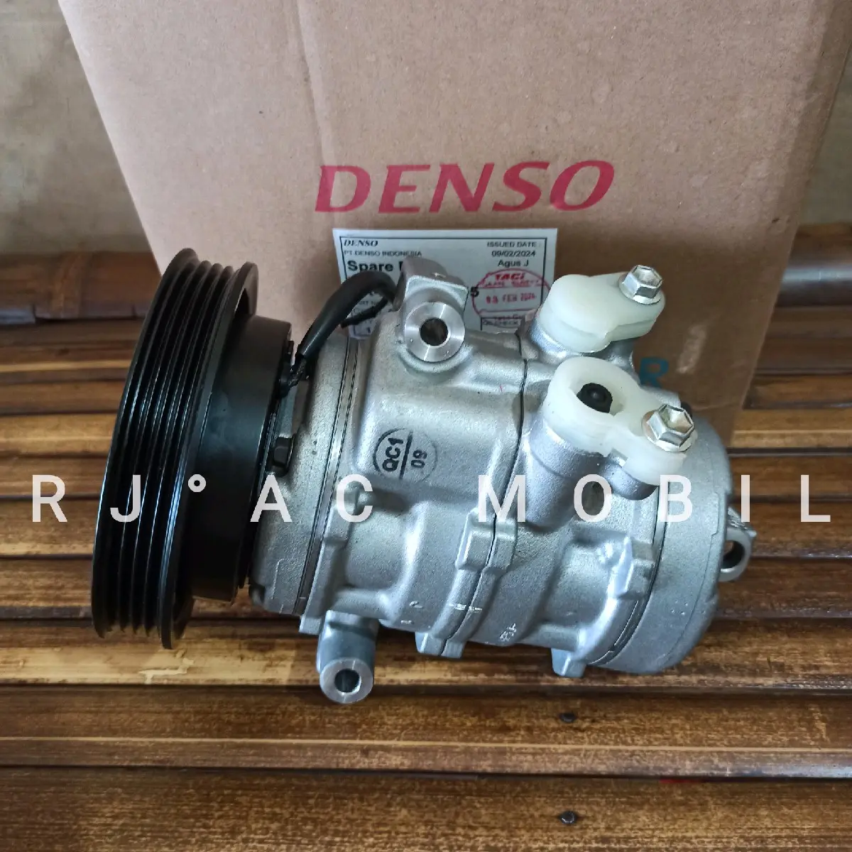Kompressor Compressor Ac Ertiga Karimun Wagon R DENSO ORIGINAL Suzuki