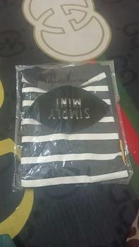 Product Review of Simplymini 009 Atasan Kaos Anak Laki Laki Lengan Pendek Sablon Depan Stripes Series Warna Maroon from e**n ** 0