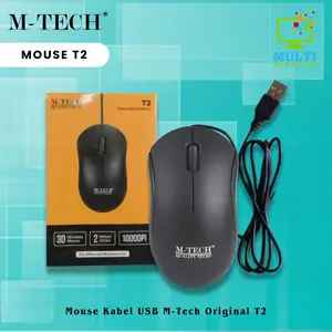 Mouse usb Murah mtech T2 Kabel Komputer Laptop  Pc