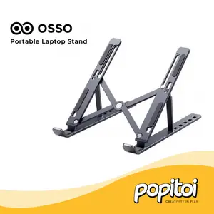 OSSO Foldable Laptop Stand Portable Penyangga Dudukan