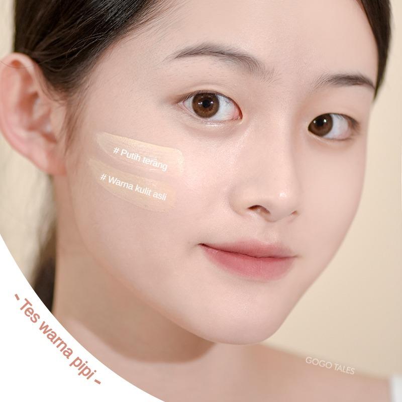 「BPOM」COD｜GOGO TALES Lightweight Air Cushion Berikan tingkat perban kulit, perawatan Beberap Pasukan khusus di industri bantalan udare Kotak Persegi Kecil yang Mengubah Intia bahan Perawatan Kulit Concealer Foundation Wajah