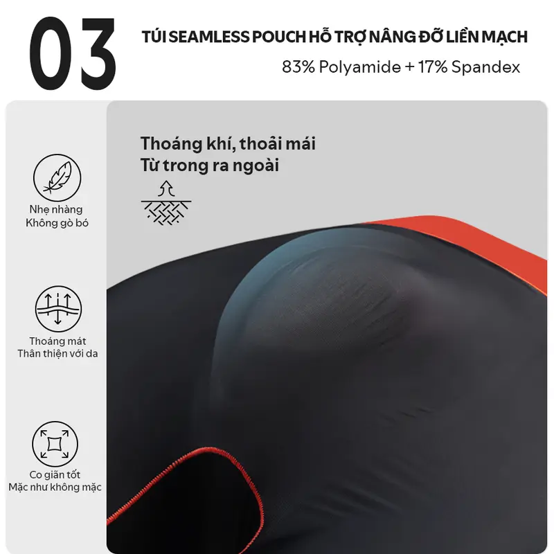 Combo 2 Quần lót nam Boxer Brief - 3D PRO Boxerman, Ép nhiệt định hình, ôm body, nâng túi trước cực chuẩn 3