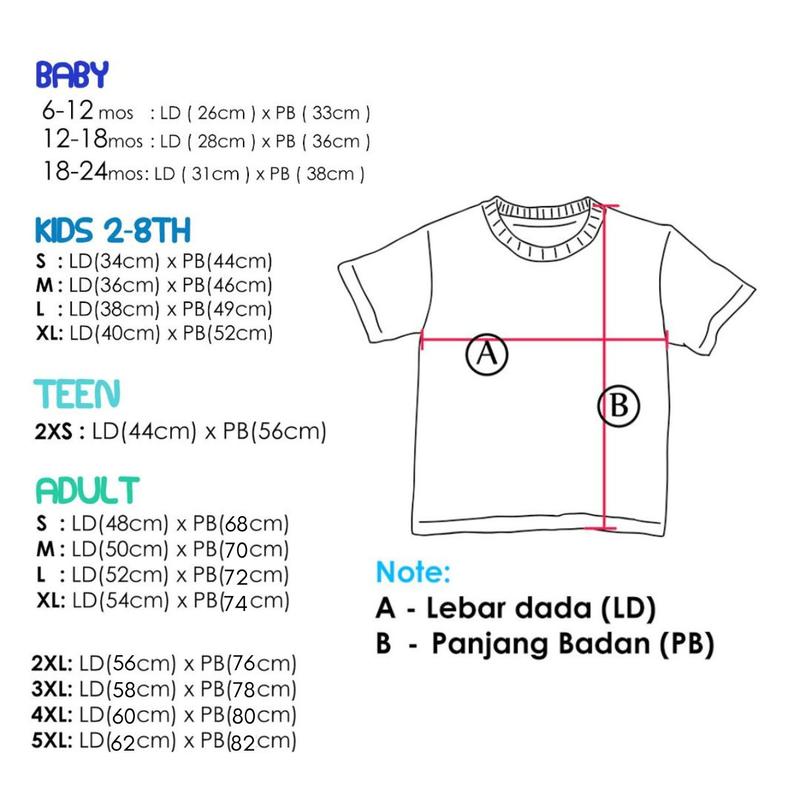 Product Introduction of Naked & Free Baju Kaos Kemerdekaan Bayi Anak Remaja Dewasa Generasi Pancasila Series Bahan Katun 30s 0