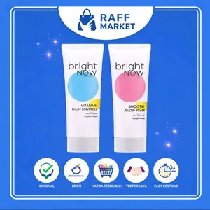 WARDAH Bright Now Vitamin C Mugwort Clay Oil Control Glutathione Bio-Enzyme Smooth Glow 100ML