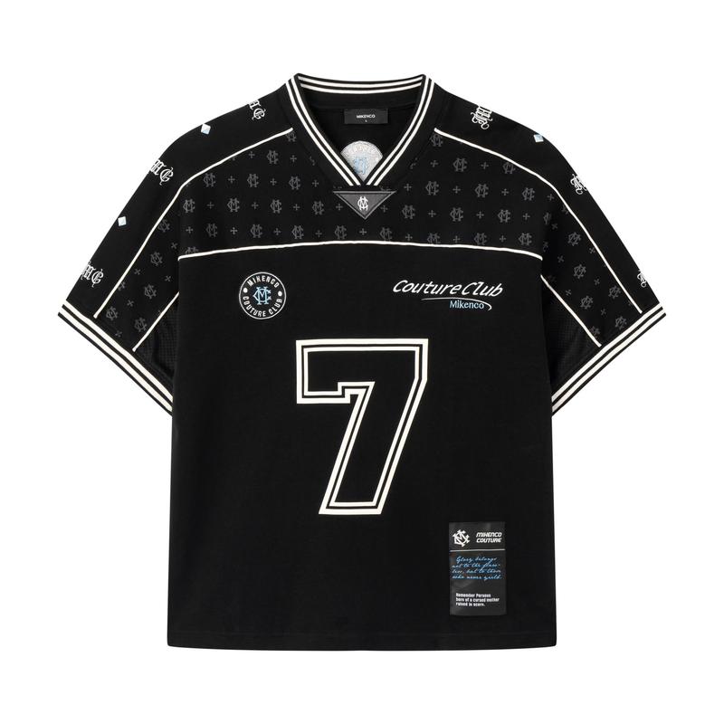  Áo phông unisex MIKENCO VII Monogram Jersey Tshirt 