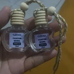 Parfum Mobil / Pengharum Mobil / Pewangi Mobil - OZEVIA - Botol Apel - Tahan Lama Anti Mual