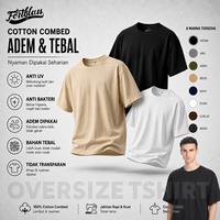 Gambar FortKlass KOAS OVERSIZE TSHIRT OVERSIZED UNISEX Combed Baju Fit Kain Kaos Nyaman Panjang - HITAM, S dari Fortklass Kota Administrasi Jakarta Barat 2 Tokopedia