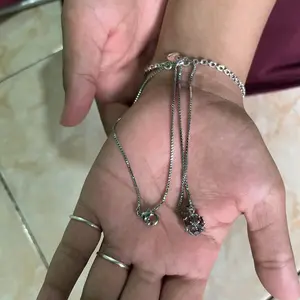 Fairus Ring -Liontin Set Permata Suci Anti Karat Tidak Luntur Kalung Titanium Pria / Wanita