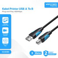 Gambar Vention Kabel Printer USB A Male To B Male Plug and Play Printer Cable 3 M 3 Meter - VAS-A16-B300 dari Vention Tangerang Kab. Tangerang 1 Tokopedia