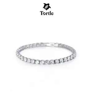 TORTLE - Tennis Bracelet Gelang Titanium Wanita | Perhiasan Gelang Mewah Fashion Premium Simple Bracelet Aesthetic