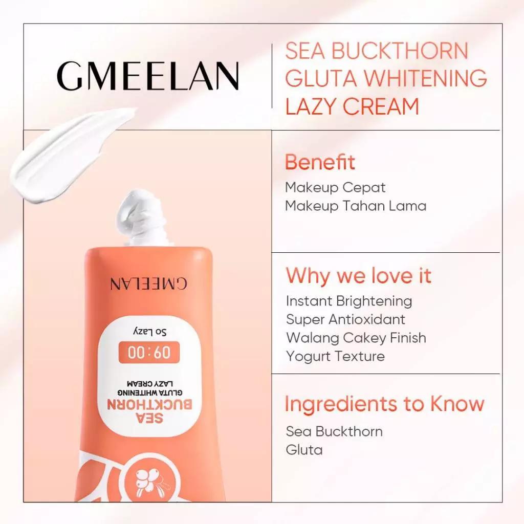 GME-ELAN 3pcs Orange Exfoliating Gel 50g Gluta Whitening Lazy Cream 30g Krim Malas Krim CC GME-ELAN 3pcs Orange Exfoliating Gel 50g Gluta Whitening Lazy Cream 30g Krim Malas Krim CC