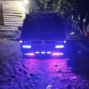 Lampu Led Modul Kolong Truk Bis 12 VOLT DAN 24 VOLT Nyala Kedip 12 LED 12 WATT