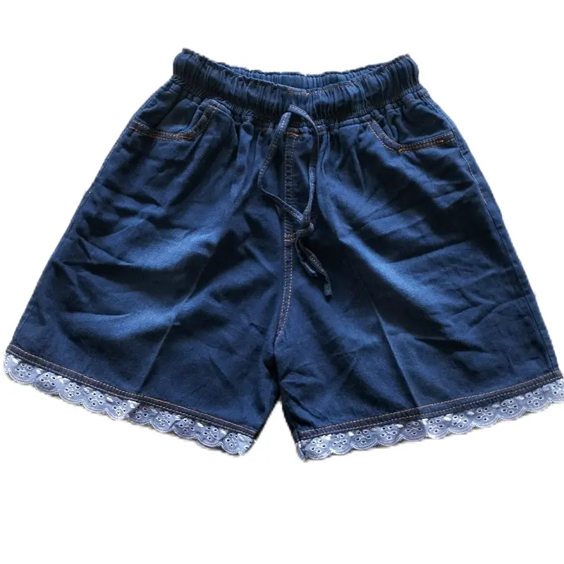 Celana Pendek Wanita Renda Santai Alsize XXL Shorts Hitam Casual Nyaman 4
