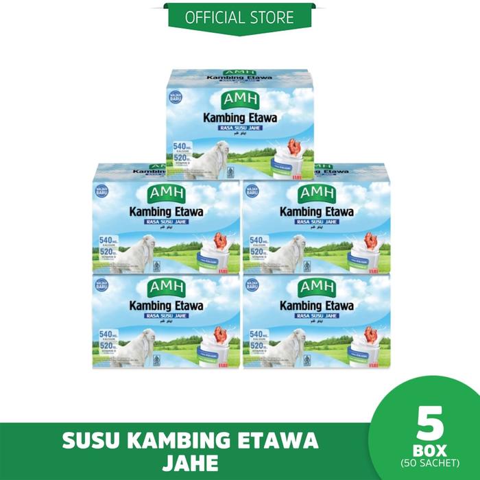 Gambar AMH Etawa Jahe Bundling (5 BOX) dari AMH Official Shop Kota Administrasi Jakarta Barat Tokopedia