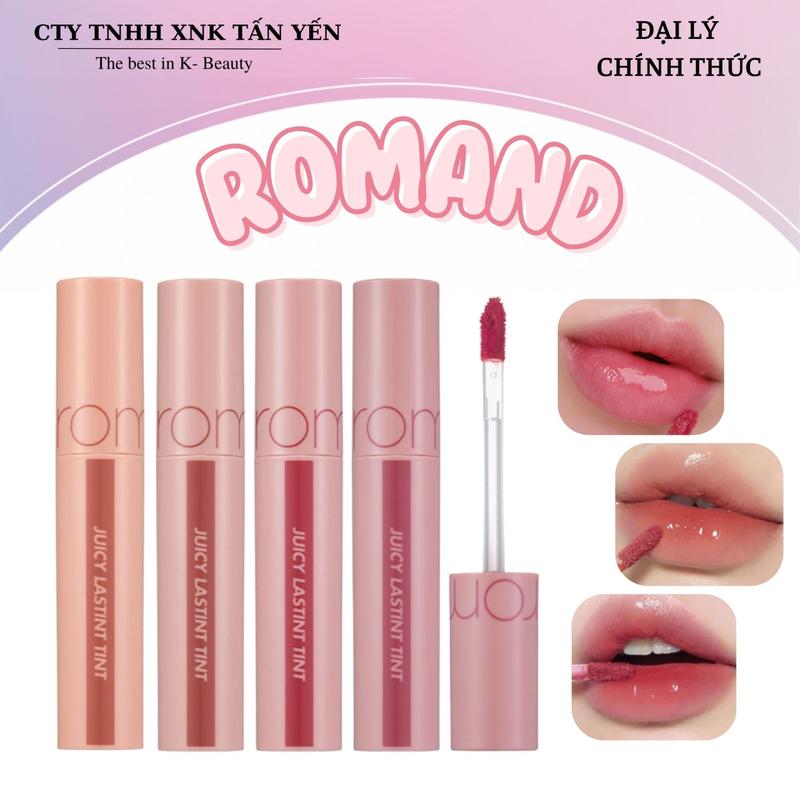 Son Tint Bóng Romand Juicy Lasting Tint 5g