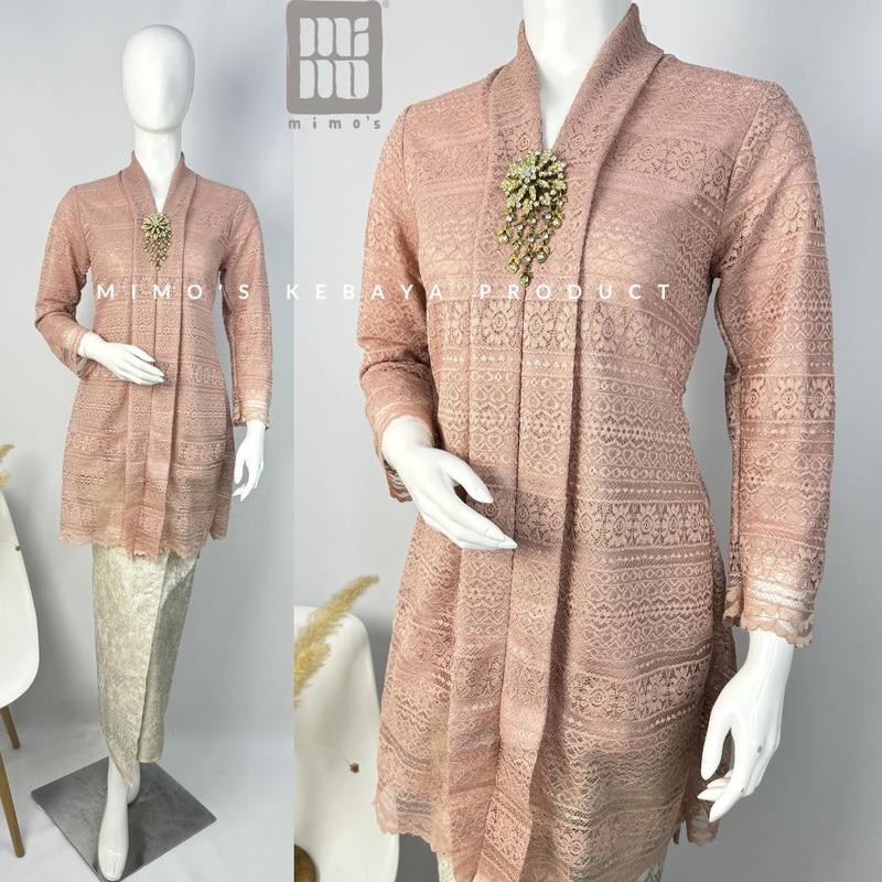 Kebaya kartini/ kartini brokat/ kebaya tunik/kebaya modern/ kebaya favorite/kebaya simple/Kain Lilit/kebaya lamaran/kebaya kerah/songket lilit/kebaya mewah/motif brokat/kebaya atsan/kebaya pesta 5