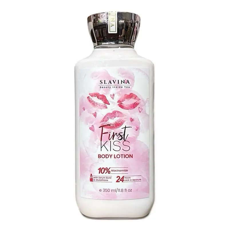HANDBODY SLAVINA  Whitening Body Lotion by Nagita Slavina Moisturizer Untuk Kulit Kering dan Kusam 350ml 4