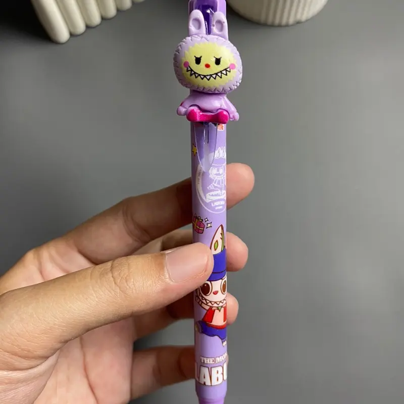 Pulpen Erasable Gel Motif Labubu Stationery Bisa di Hapus 6
