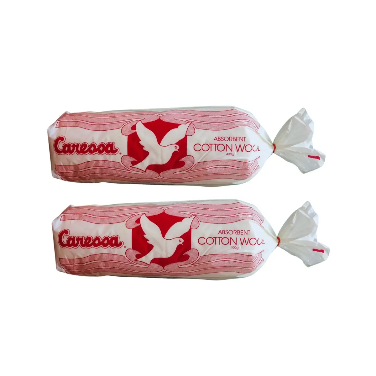 2pcs Caressa Sterile Absorbent Cotton Wool Roll - Ideal for Medical and Home Use
