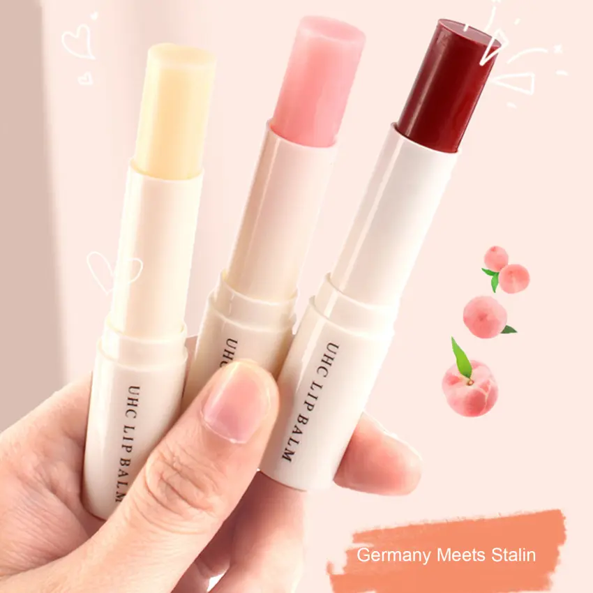 1PCS Lip Balm Warm Color Changing Moisturizing LongLasting Hydrating Lipstick Lip Care Anti-drying And Cracked Lip Film Lip Care