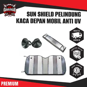 Sun Shield Pelindung Kaca Depan Mobil – Anti Panas & UV