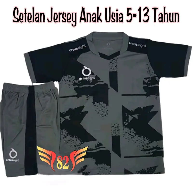 Setelan Jersey Timnas Anak-Anak Usia 5-13 Tahun dengan Tambahan Nama dan Nomor Punggung Gratis - Outdoor, Celana Sport 7