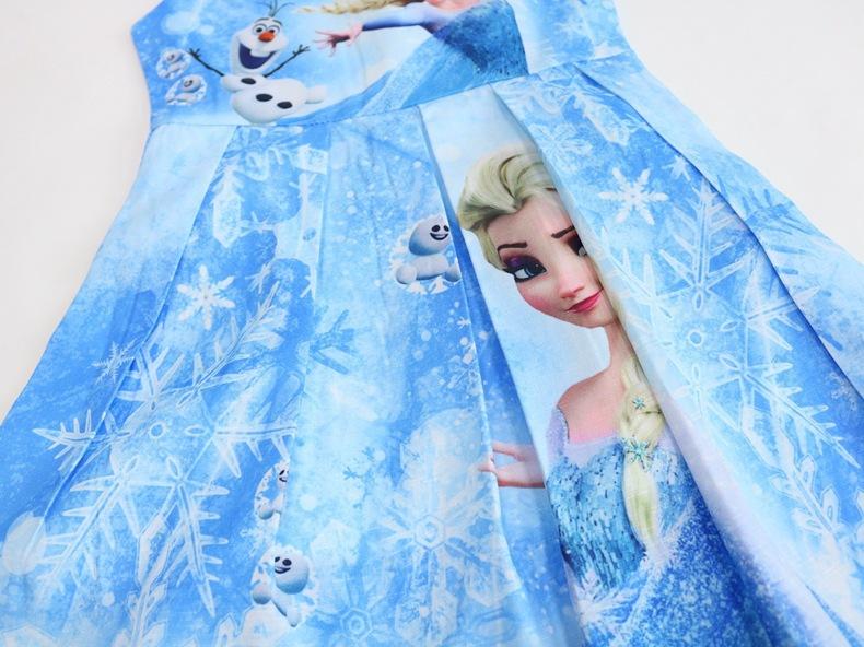 Product Introduction of Kids Cartoon Mouse Dress Casual Sleeveless Outfits for 3-8 Years 7