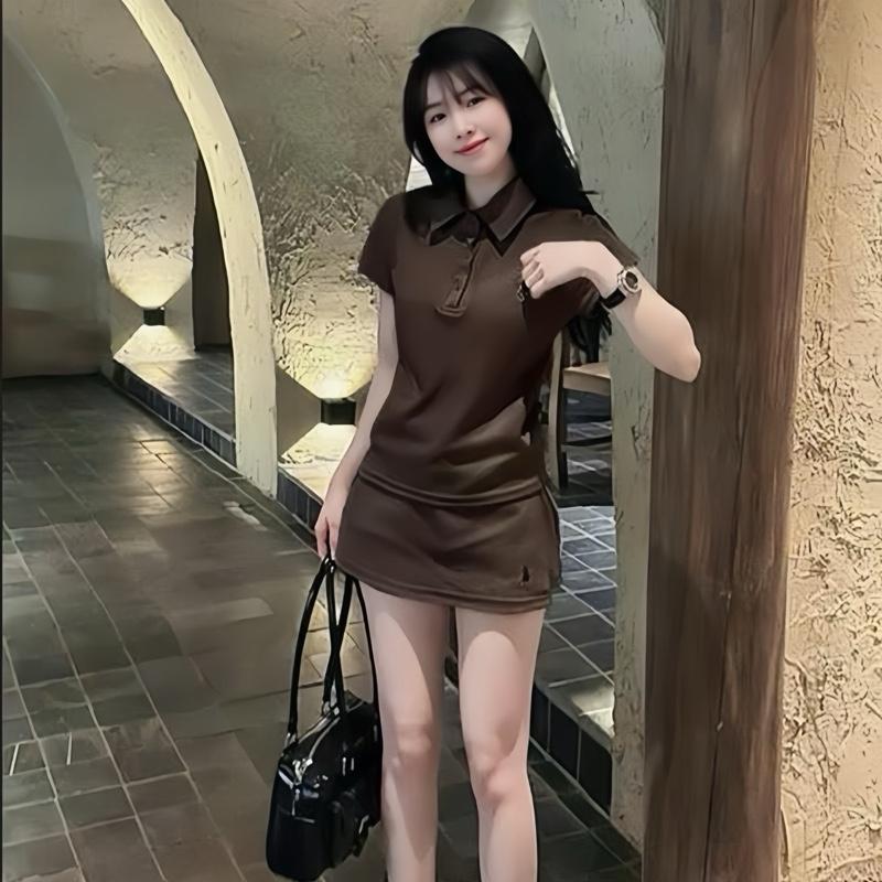 Set Áo Polo và Chân Váy A Bigsize