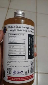 Product Review of NUTRIFARM CUKA APEL 500ML WITH MOTHER CUKA APEL 500 ML organik from Y**h J**n 2