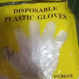 Sarung Tangan Plastik ( 1pack isi 100pc ) DISPOSABLE PLASTIC GLOVES JM