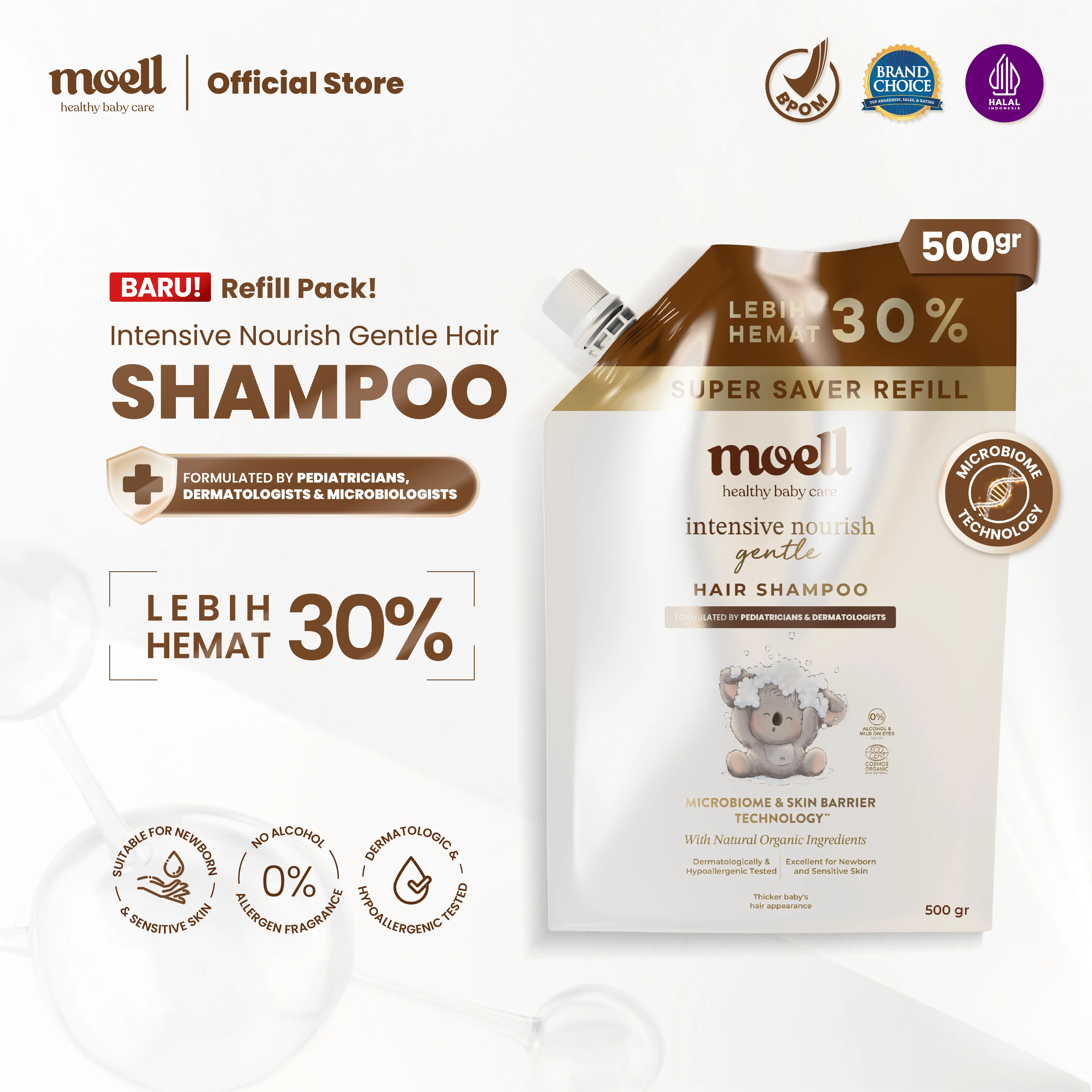 [REFILL] SHAMPOO 500gr