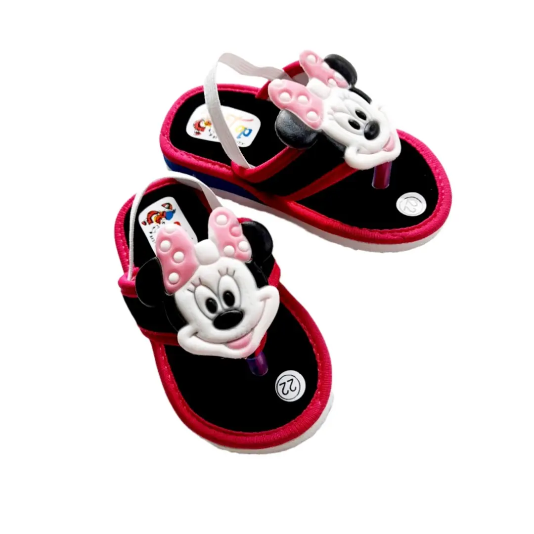 Sandal Jepit Baby Bunyi Encit Motif Miky Terbaru/Sendal Anak Prempuan/Spatu Bayi Lucu Empuk Kaki Perempuan