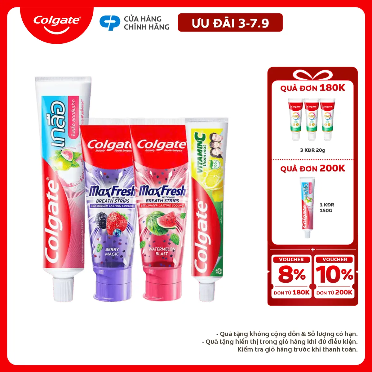 Colgate MaxFresh Watermelon Blast view 4