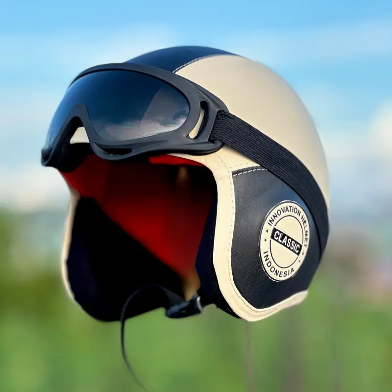 Helm PORORO ANAK Kacamata Usia 2-6 tahun SNI Motorcycle helm  pororo 7