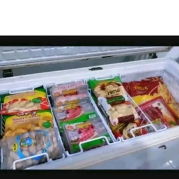 Keranjang Freezer Box SIZE L 44x22x24cm /freezer ice cream/freezer food 2