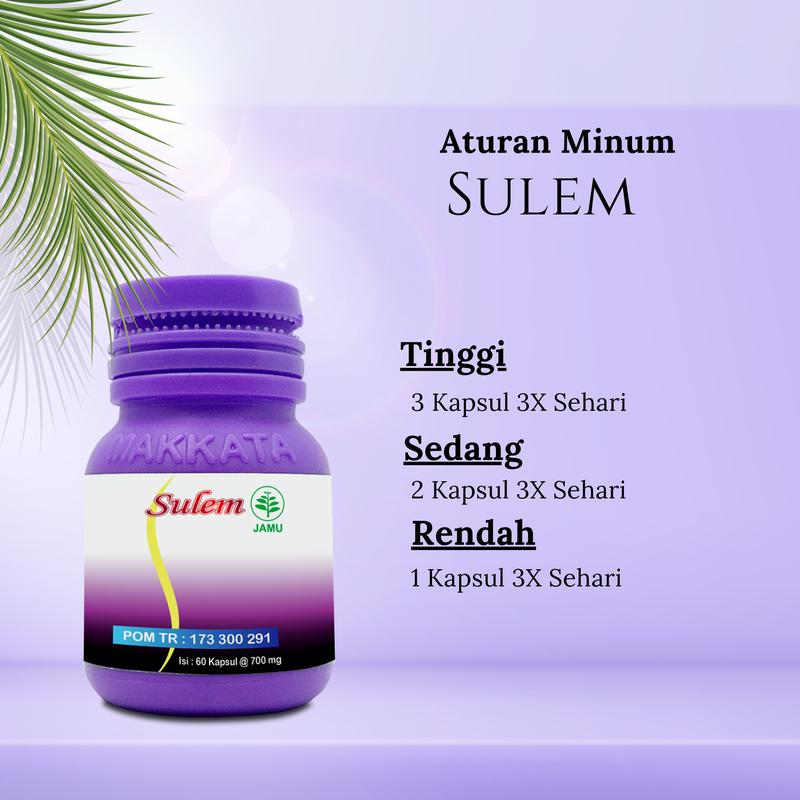 SULEM Isi 60 Kps – Murraya Paniculata Folium & Guazuma Ulmifolia Folium & Phillanthus Niruri Folium & Zingiber Purpureum Rhizoma 1