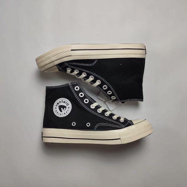 Sepatu Ventela BTS 70s Original Black Natural 2