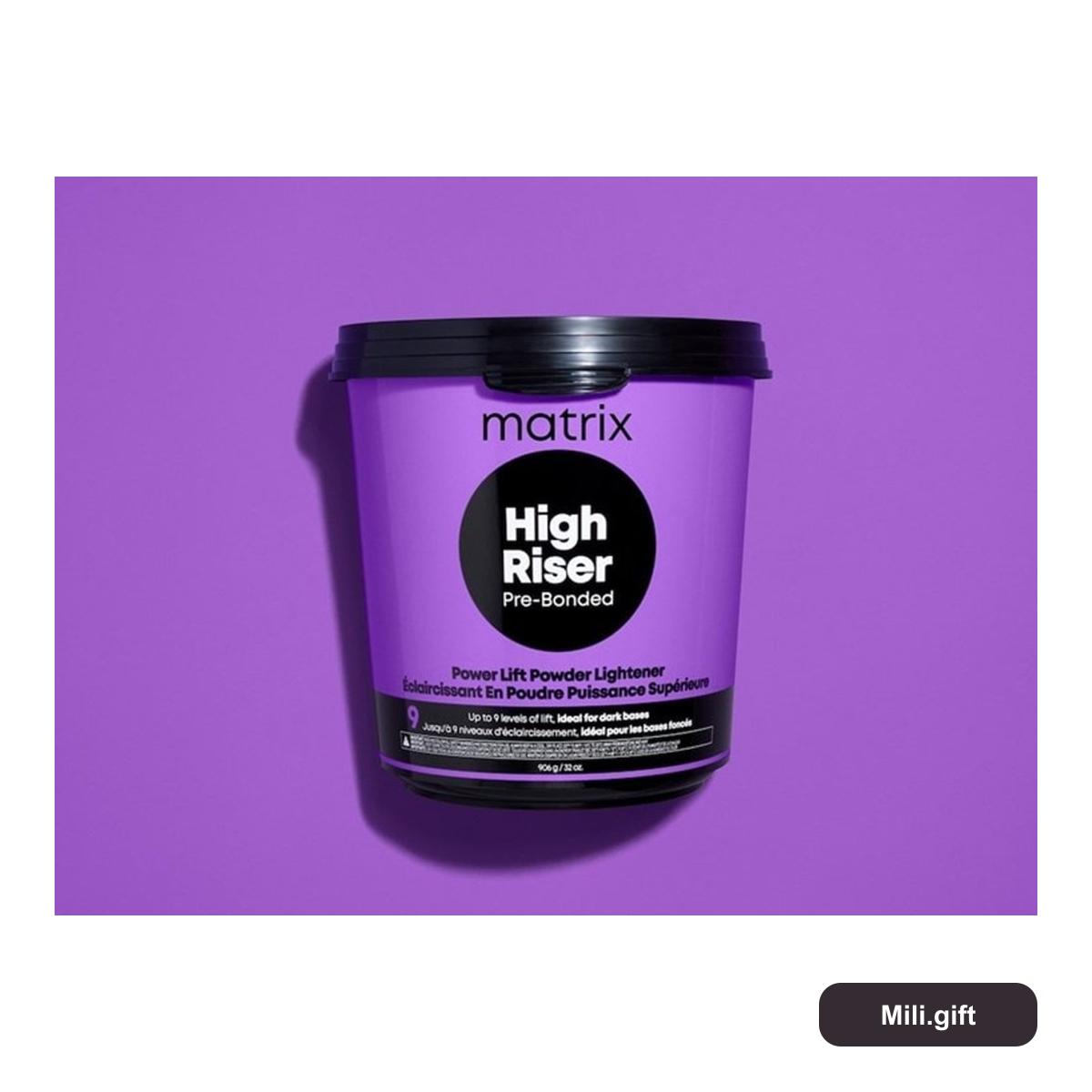 Sản Phẩm Màu Tóc Chuyên Nghiệp Matrix High Riser Pre-Bonded Powder Lightener 1 lb / 454 g
