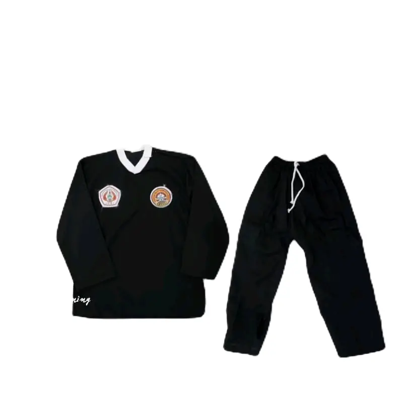 Seragam PSCP Siswa Pemula Cempaka Putih Bahan Tex Biasa - Hitam, Pria Baju
