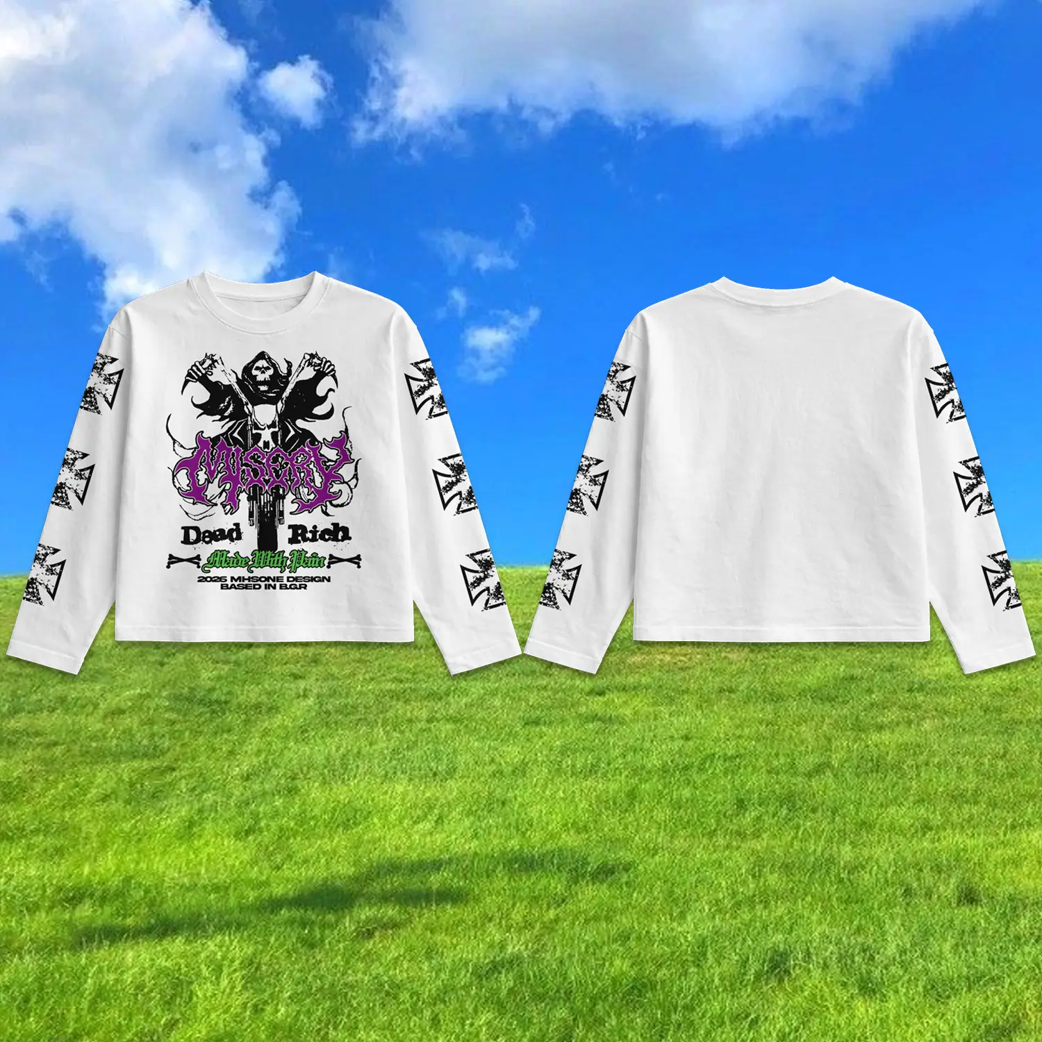 DEAD RICH LONGSLEEVE PUTIH