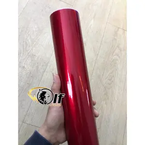 Skotlet merah maroon metalik candy glossy profix vinyl premium (P 50cm x L 45cm)
