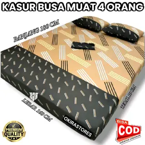 Kasur busa berkualitas bagus anti kempes Ukuran 180×160×10 cm -180×140×10 cm redy semua motip..