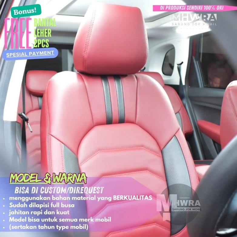 Product Introduction of Sarung jok mobil calya sigra full 3 baris bahan kulit sintetis Astra grade A (harga standar) toyota daihatsu CALYA SIGRA Car COD bayar ditempat 48