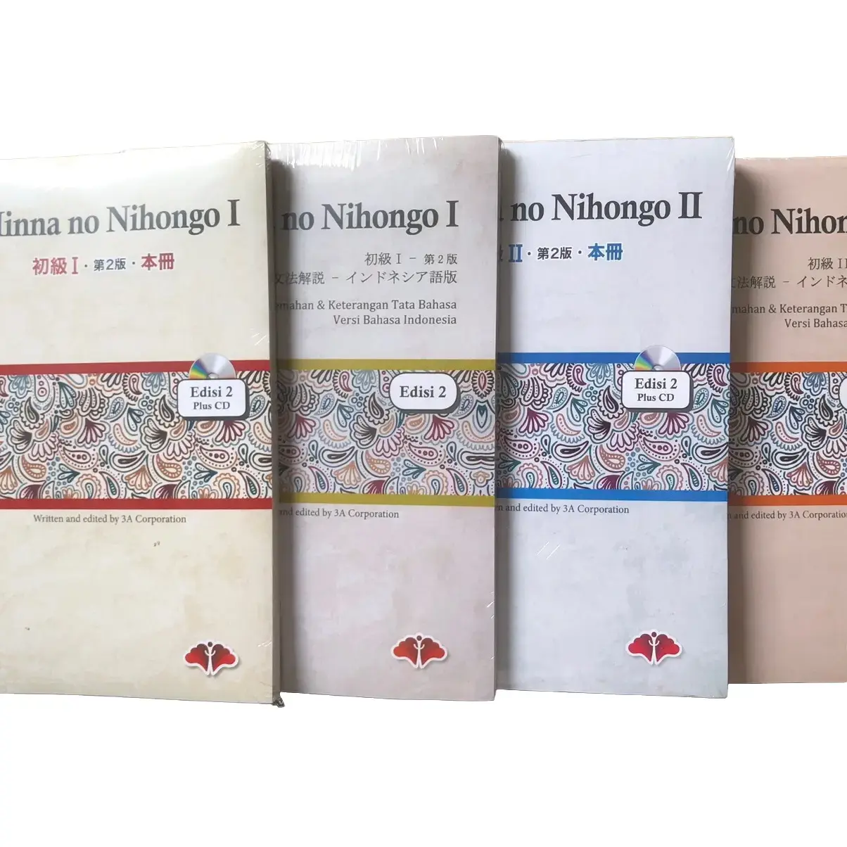 ￼(UKURAN BESAR) - MINNA NO NIHONGO 1 DAN 2 VERSI JEPANG DAN TERJEMAHANNYA