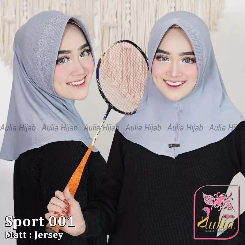 JILBAB SPORT AULIA JILBAB JERSEY SIZE M 1